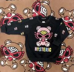 ヒステリックミニ 90 刺繍 テディー 裏起毛 トレーナー