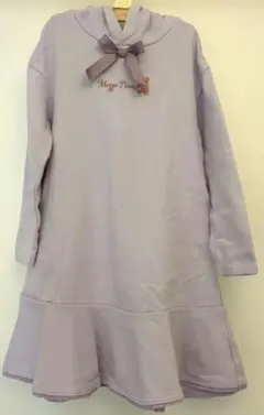 Mezzo Piano 薄紫 フレアワンピース130cm