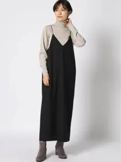 IENA メランジキャミワンピース