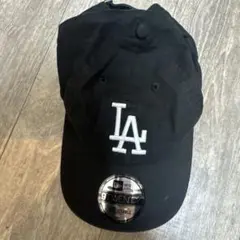 New Era 9TWENTY LA ブラックキャップ