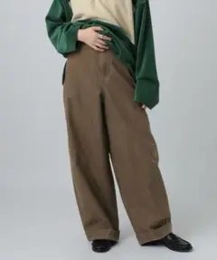 バレル ワイドパンツ
