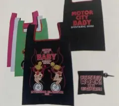 ヒスミニ　エコバッグ　ブラック　ヒステリックミニ　匿名発送　現品1点限り