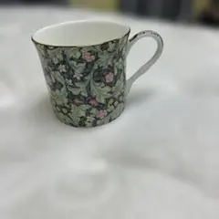 花柄陶器マグカップ