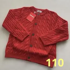 新品未使用 ミキハウス ニットカーディガン
