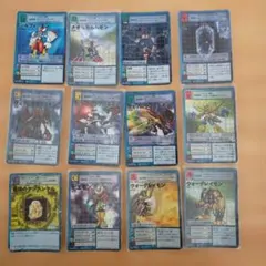 旧デジモンカード　12枚セット