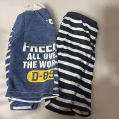 100cm ハーフパンツ　2点セット