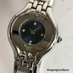MCM エムシーエム 時計 腕時計 クォーツ ブルー 青 文字盤 ラインストーンのサムネイル