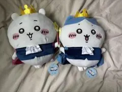 誕生日なちいかわBIGぬいぐるみ ハチワレ 2体セット