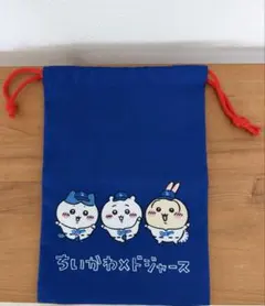 ちいかわ MLB ドジャース ポーチ 巾着 ハチワレ うさぎ