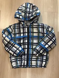 プチバトー　チェック　アウター