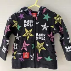 BABY DOLL 星柄トレーナー 80cm