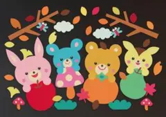 壁面飾り 食欲の秋