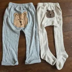 babyGAP ブラナンベア パンツ＆タイツ 2点セット（80-90cm）