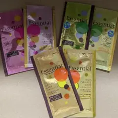 まとめ売り！【Essential】シャンプー&トリートメントサンプル3点セット