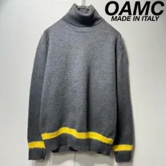 希少 美品 OAMC 上質 ウール モヘア タートルネック デザイン ニット Lのサムネイル