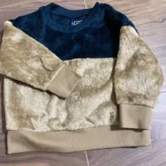 バイカラーニット