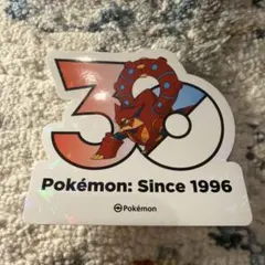 ポケモン30周年 韓国 メガフェスタ】ランダムステッカー リザードン