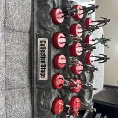 仮面ライダーボトルキャップ　14体　ステージ付き