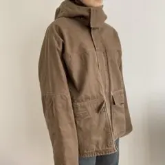 Timberland ティンバーランド フード付きジャケット ブラウン 古着♪