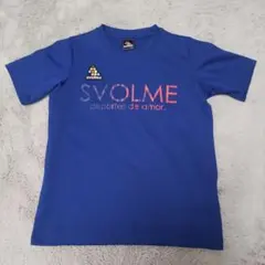 Svolme ロゴ入り Tシャツ 青　サイズ150