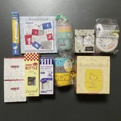 新品 スヌーピー ピンク系 雑貨 まとめ売り 16点 リュック ボトル ポーチ 新品 スヌーピー ピンク系♡ 雑貨 まとめ売り 16点 リュック ボトル