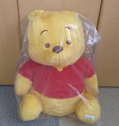 くまのプーさん 赤いほっぺ グランデぬいぐるみ おすわりVer. 未開封