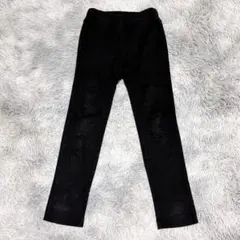 スカイスクレイパー レディース カジュアルパンツ M ブラック 黒 無地
