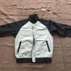 ナイロンジャケット ライトグリーン/ブラック