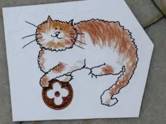 Louis Vuitton ルイヴィトン ステッカー 猫 ネコちゃん ボール