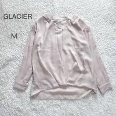 【クラシア】GLACIER ベージュ 長袖シャツ Mサイズ　柔らか