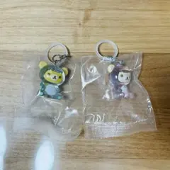 リラックマ きょうりゅう着ぐるみフィギュア めじるしアクセサリー 2点セット