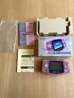 d*3様 【動作未確認】ゲームボーイアドバンス AGB-001 ミルキーピンク