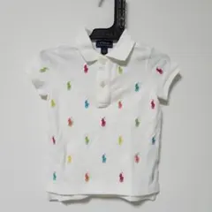 新品未使用品 POLO RALPH LAUREN ポロシャツ マルチカラーポニー