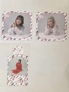 櫻坂 カフェ 藤吉夏鈴 タンブラー、コースター、アクリルスタンド、お守り セット 櫻坂 カフェ 藤吉夏鈴 タンブラー、コースター、アクリル