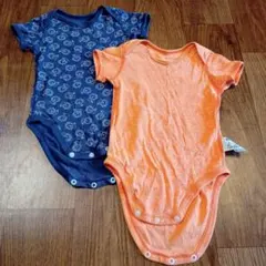 ユニクロ ミッフィー クールネックボディ 80 半袖 2枚セット