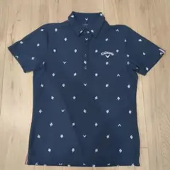 Callaway ネイビー ボート柄 シャツ