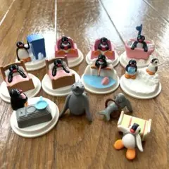 明治チョコボール PINGU ピングー ドーム ジオラマ フィギュア 6種 食