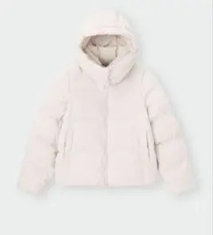 GU ヒートパデッドブルゾン ナチュラル　Mサイズ