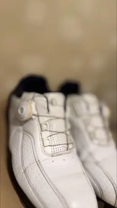 Mizuno LS-001 ダイヤル式シューズ ホワイト ネイビーのサムネイル