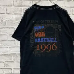 USA製90sヴィンテージTシャツ！シングルステッチ　ブラック半袖古着L 20