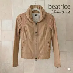 beatrice レディース シープスキン レザージャケット S〜Mのサムネイル