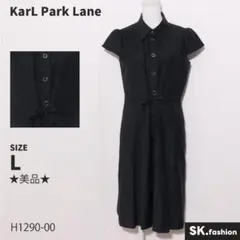 ★美品★ Karl Park Lane ワンピース　ミディ丈　ウエスト調節可能のサムネイル
