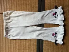 ミニーマウス刺繍ハーフパンツ 100cm リトシー　しまむら
