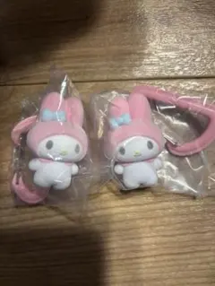 即日発送！カラフルカラビナマスコットチャーム マイメロ