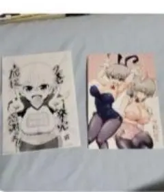 宇崎ちゃんは遊びたい　特典カード　ペーパー