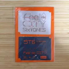 SixTONES Feel da CITY ステッカー 新品