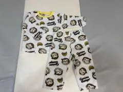 おさるのジョージ パジャマ 90cm フリース