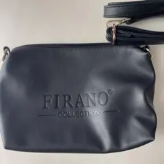 未使用　FIRANO フィラノコレクション　ブラック ショルダーバッグ