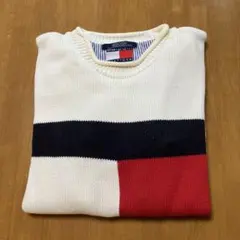TOMMY HILFIGER ニット・セーター L/G モックネック
