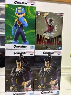 新作プライズフィギュア まとめ売り ロックマン キングダム 鬼滅の刃　４体セットのサムネイル